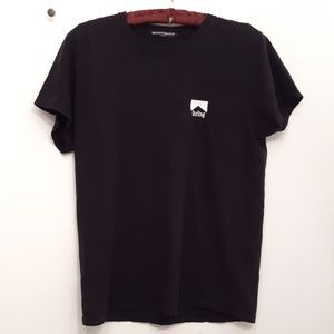 BRANDY MELVILLE Black "Darling" Tee